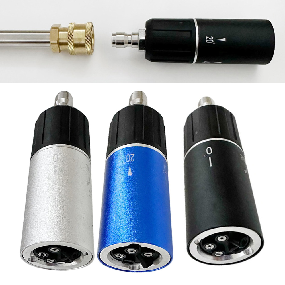 Laser Nozzle Ceramic - 5-in-1 Adjustable Pressure Washer Nozzle For