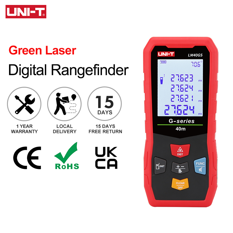 Industrial Laser Rangefinder - UNI-T Laser Distance Meter LM-GS Series