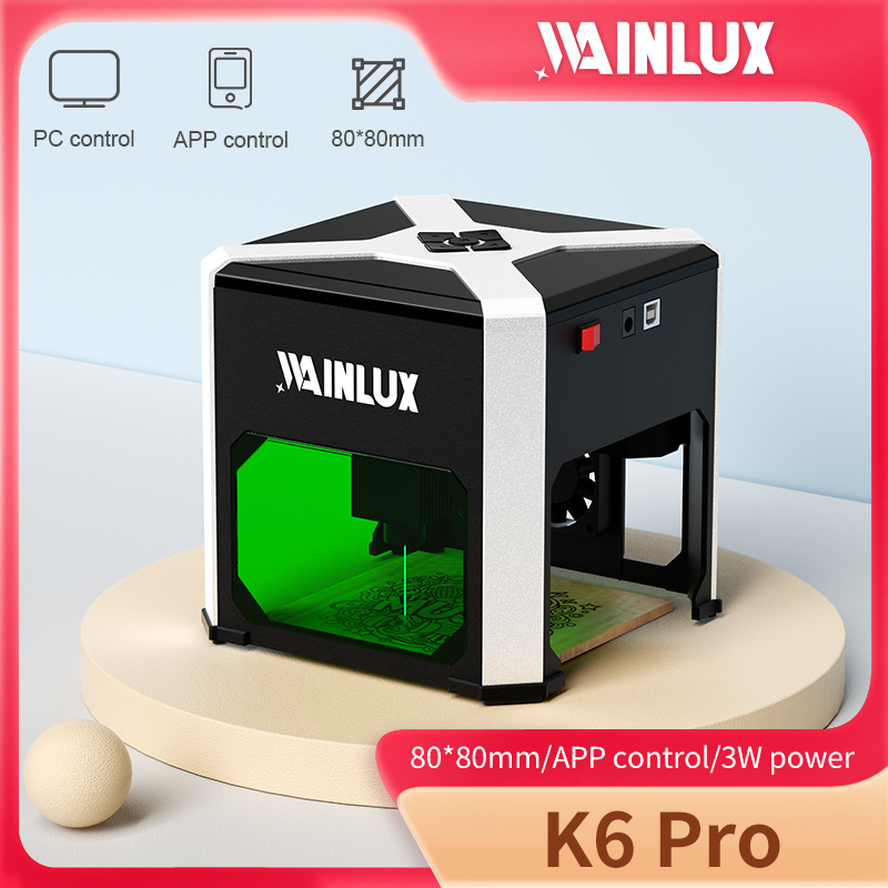 Industrial Laser Equipment - Wainlux Laser Engraver K6 Mark Printer