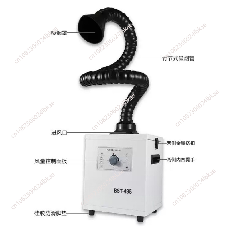 BST-495 filter Exhaust Industr - مراجعة Industrial Laser Fume Extractor وسعره
