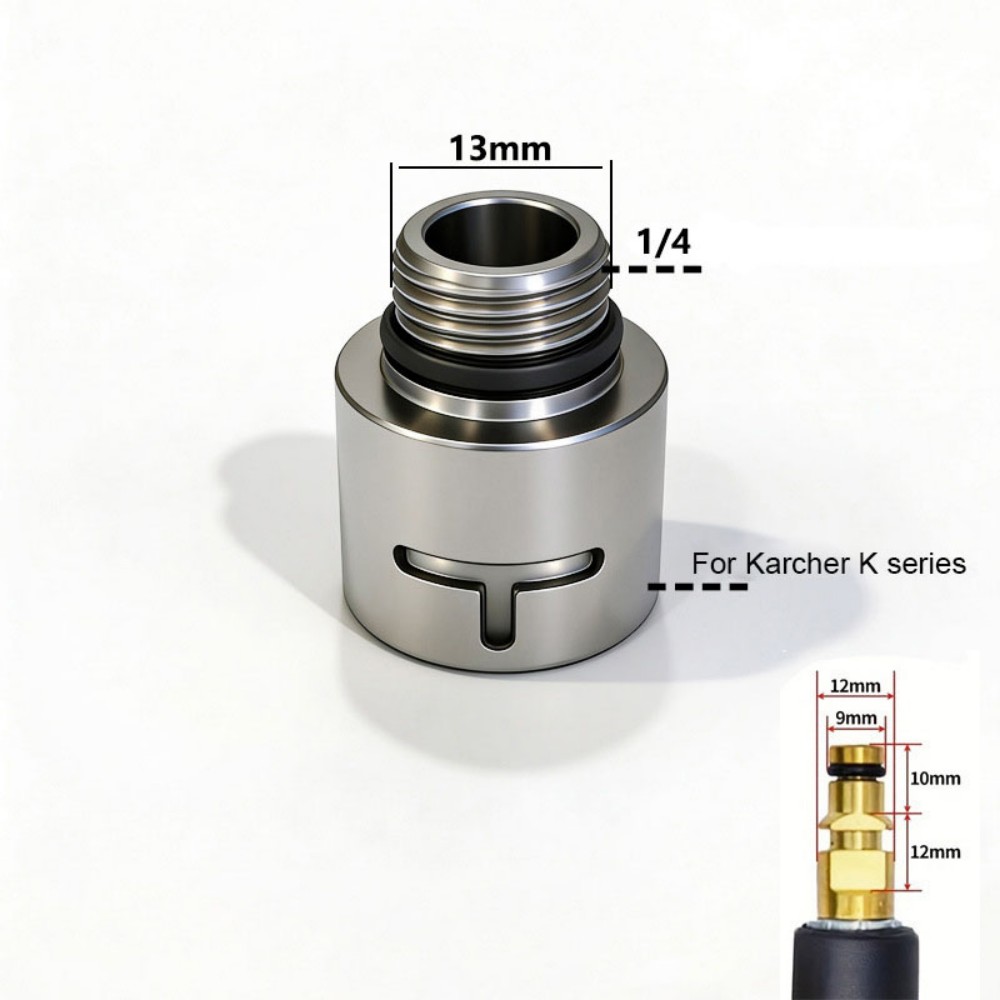 1/4inch Pressure Washer Adapte - مراجعة Laser Nozzle Ceramic وسعره