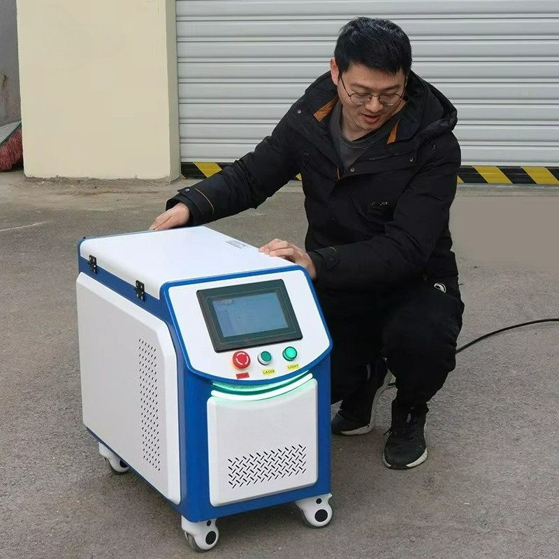 SWT 200W 300W Portable Pulsed  - مراجعة Industrial Laser Cleaning Equipment وسعره