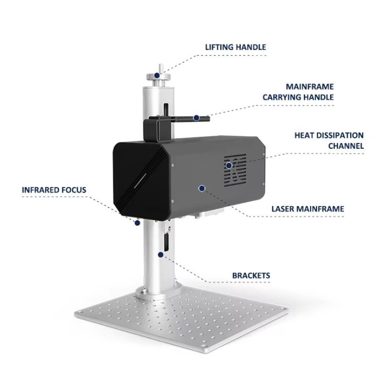 Industrial and Homeuse Portabl - مراجعة Industrial Handheld Laser Printer وسعره