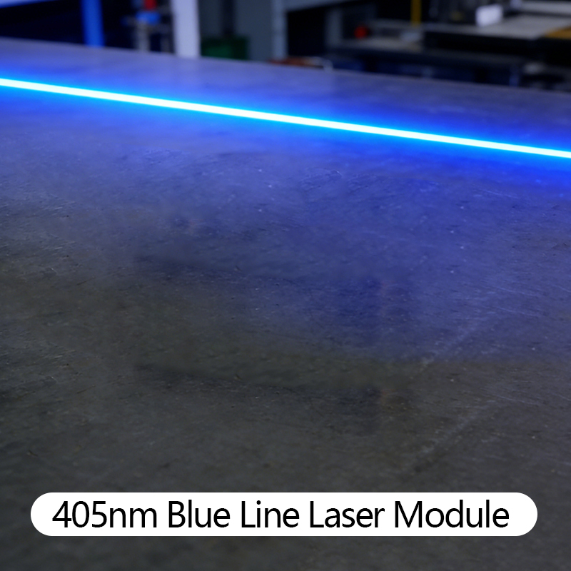 D12X45mm Focusable 405nm Blue  - مراجعة Industrial Laser Line Generator وسعره