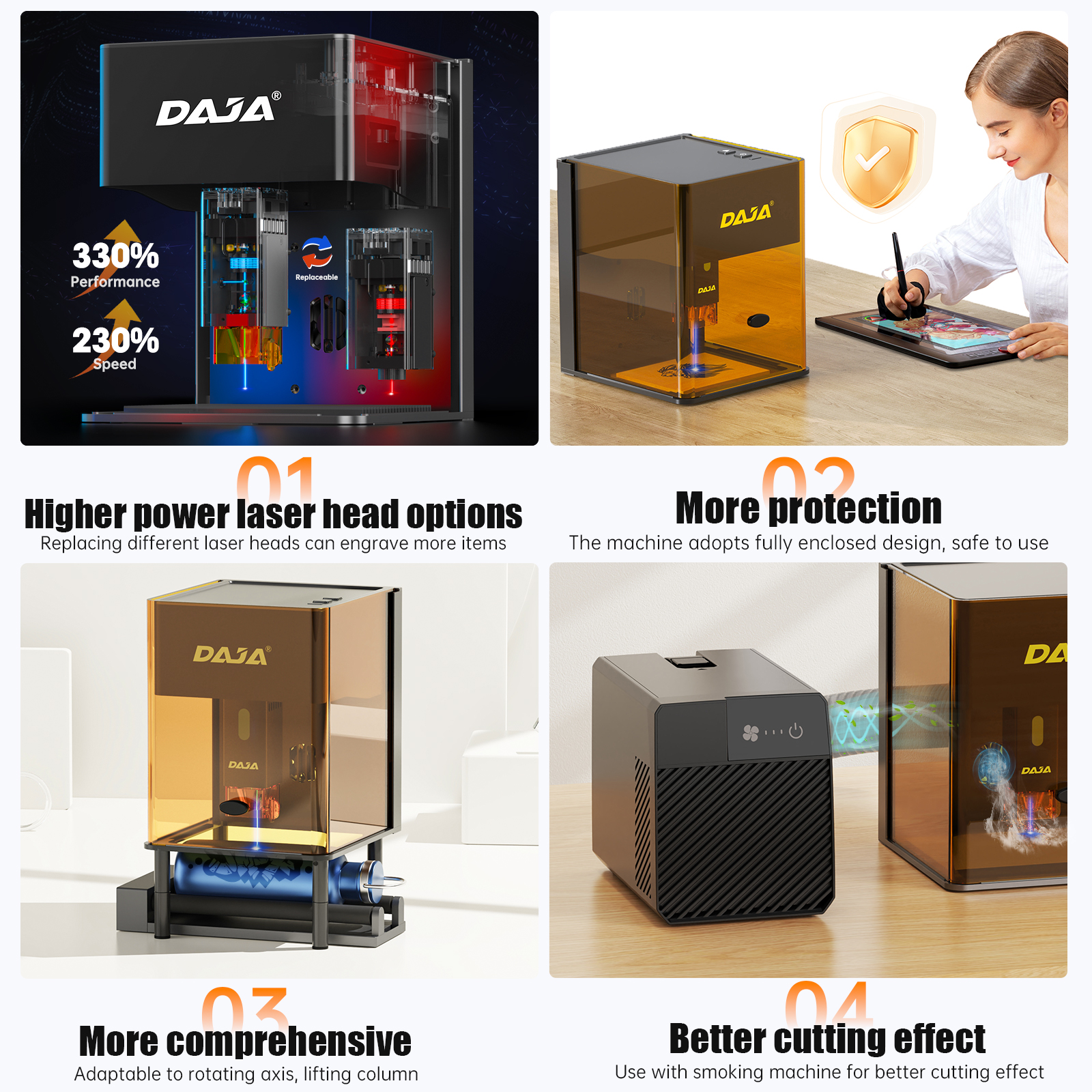 DAJA DJ6 Pro Mini Laser Engrav - مراجعة Industrial Handheld Laser وسعره