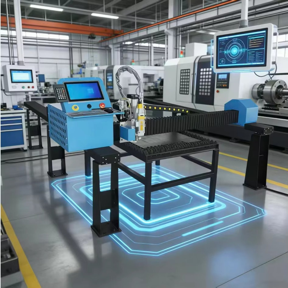 Industrial Portable Gantry CNC - مراجعة Industrial Laser Cutter For Metal وسعره