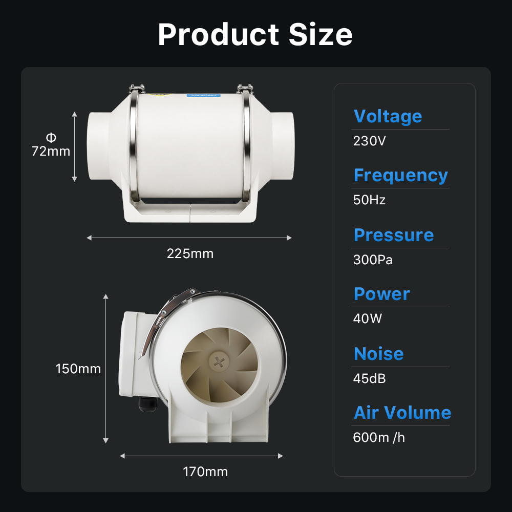 Cloudray Exhaust Fan Inline Du - مراجعة Industrial Handheld Laser وسعره
