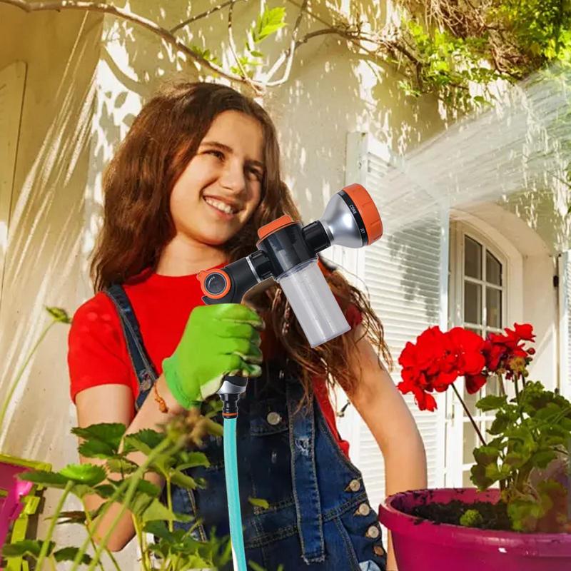 Garden Hose Spray Nozzle 8 Spr - مراجعة Laser Nozzle Ceramic وسعره