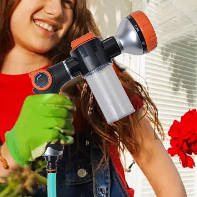 Garden Hose Spray Nozzle 8 Spr - مراجعة Laser Nozzle Ceramic وسعره