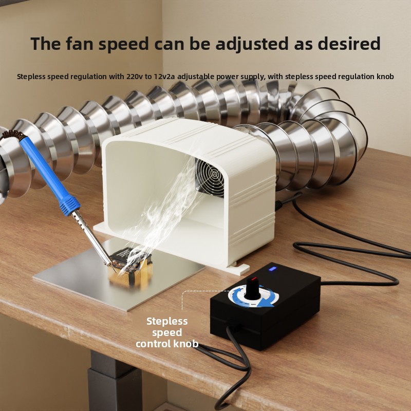 Powerful Compact Soldering Fum - مراجعة Industrial Laser Fume Extractor وسعره