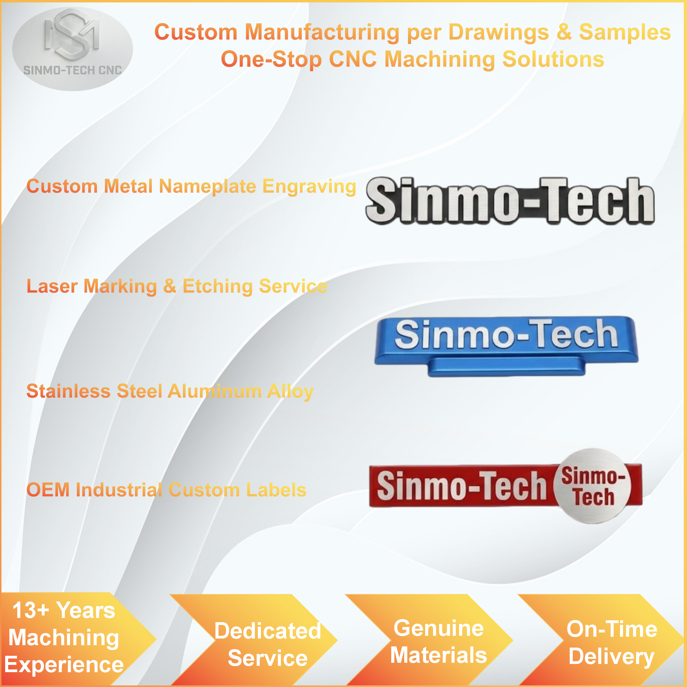 Industrial Metal Name Plate Cu - مراجعة Industrial Laser Etching وسعره