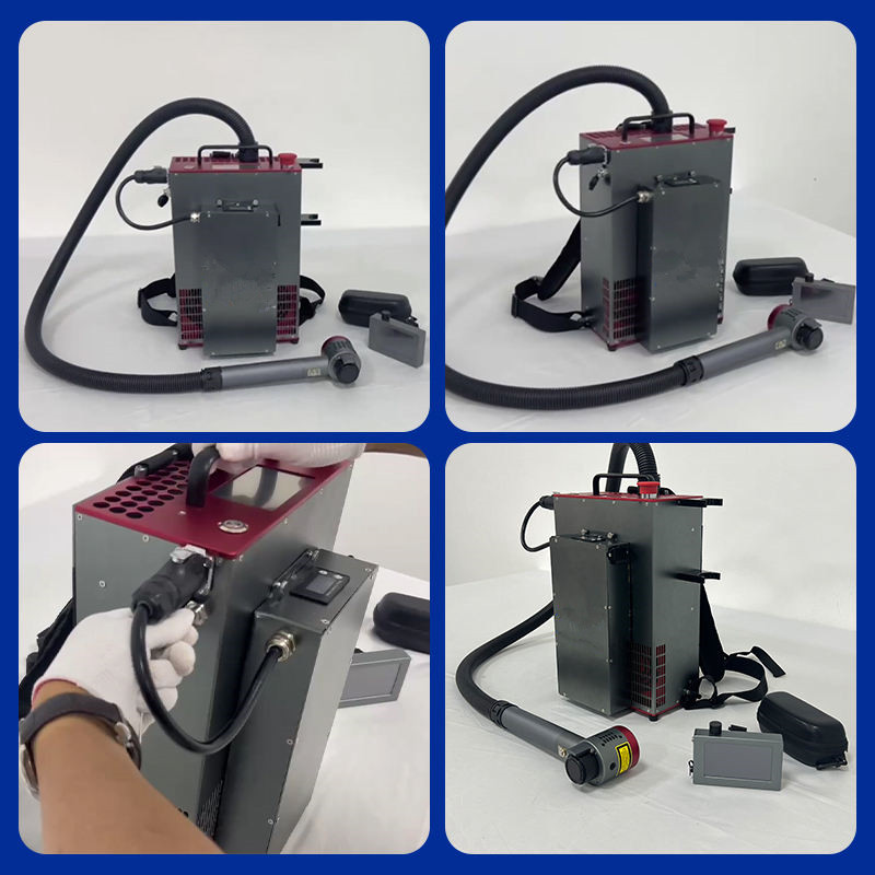 Backpack Portable Type Handhel - مراجعة Industrial Laser Cleaning Machine Price وسعره