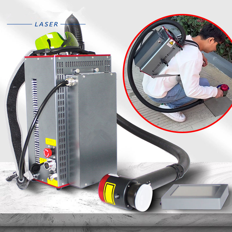 Backpack Portable Type Handhel - مراجعة Industrial Laser Cleaning Machine Price وسعره