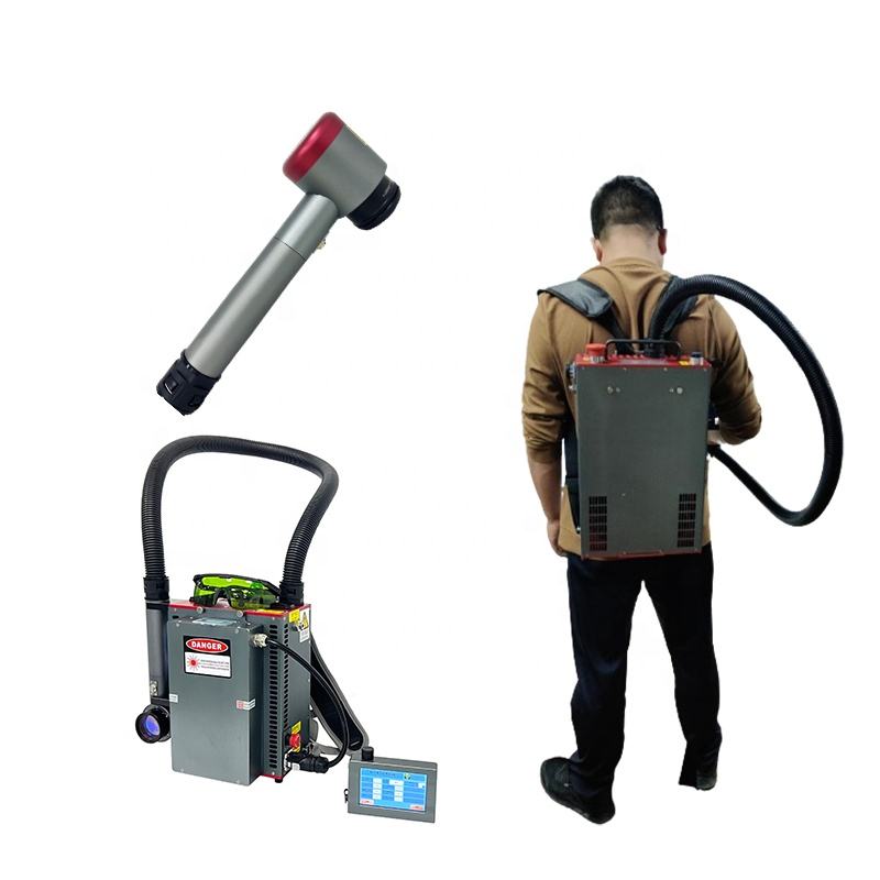 Backpack Portable Type Handhel - مراجعة Industrial Laser Cleaning Machine Price وسعره