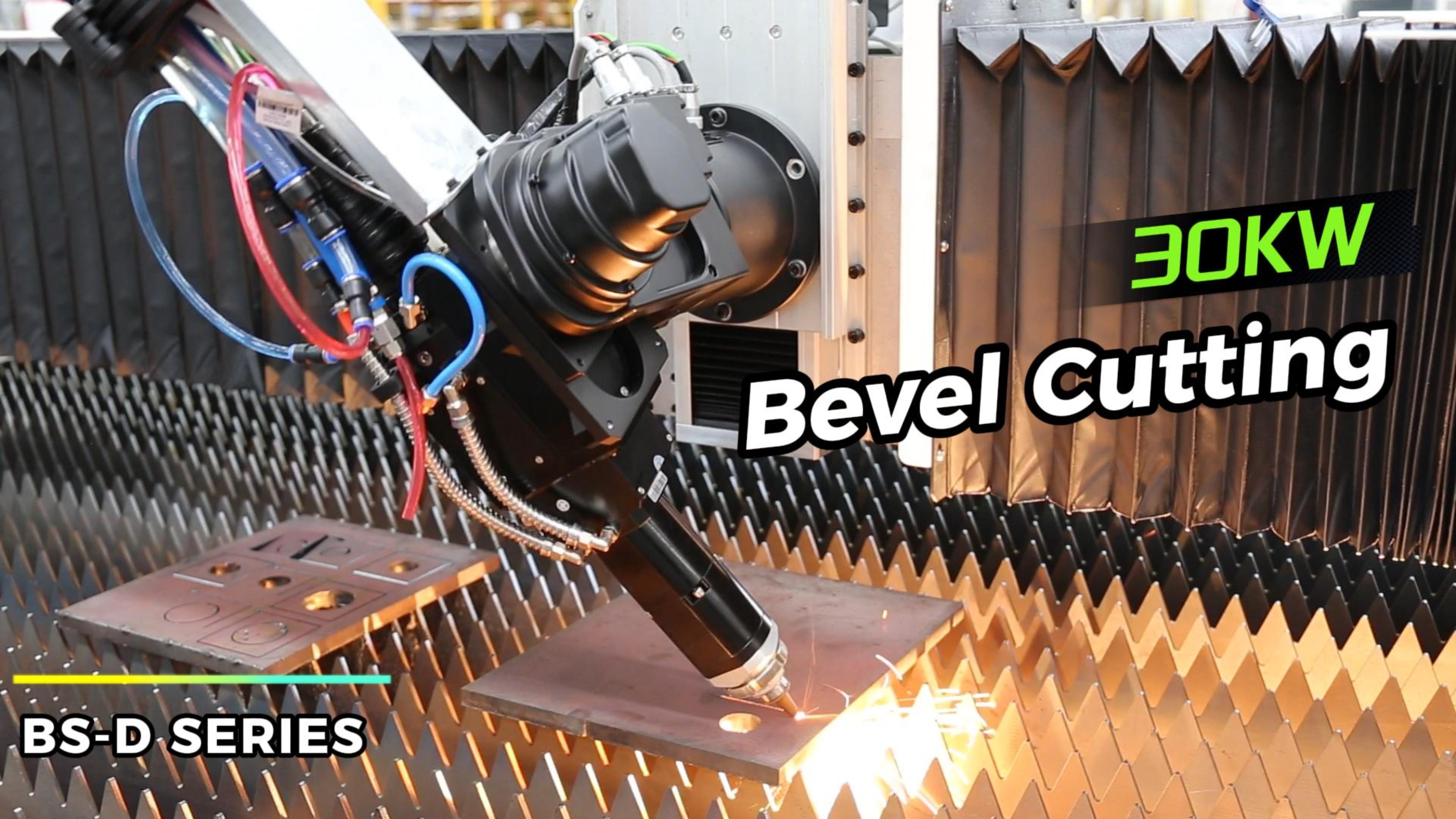Bevel Cutting Head 30KW  CE Ce - مراجعة Quality Industrial Laser Cutting وسعره
