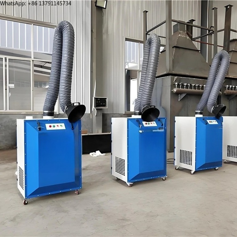 Collector Fume Aspirator Sucti - مراجعة Industrial Laser Fume Extractor وسعره