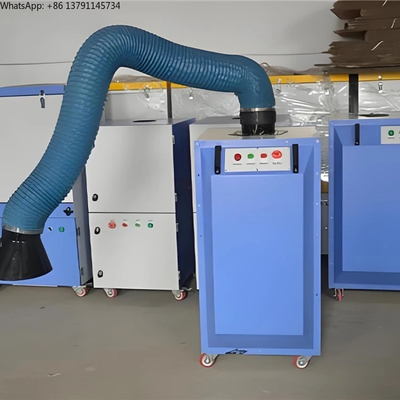 Collector Fume Aspirator Sucti - مراجعة Industrial Laser Fume Extractor وسعره