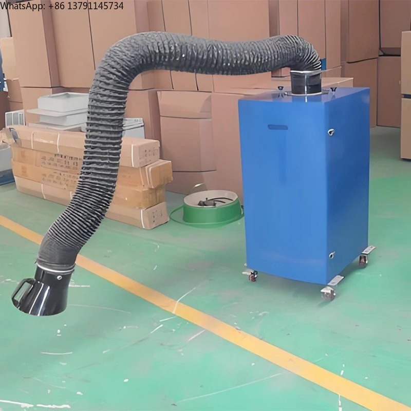 Collector Fume Aspirator Sucti - مراجعة Industrial Laser Fume Extractor وسعره
