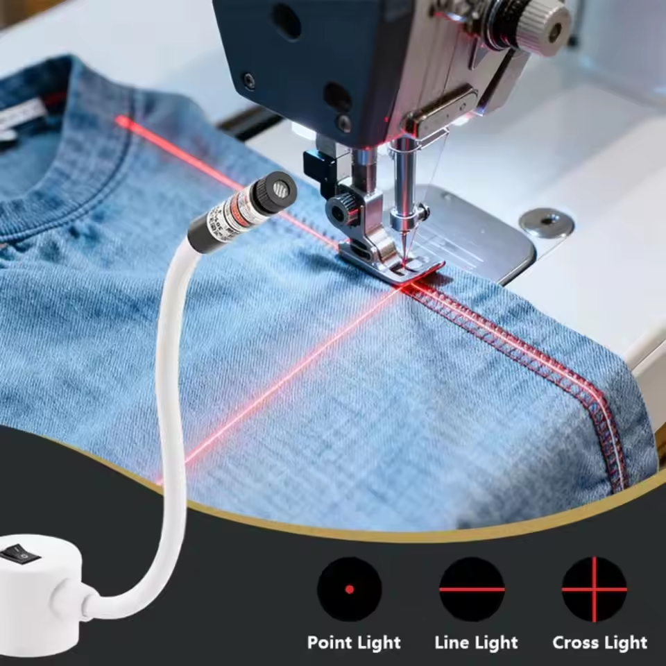 Sewing Vision Guide Light Posi - مراجعة Industrial Laser Equipment وسعره