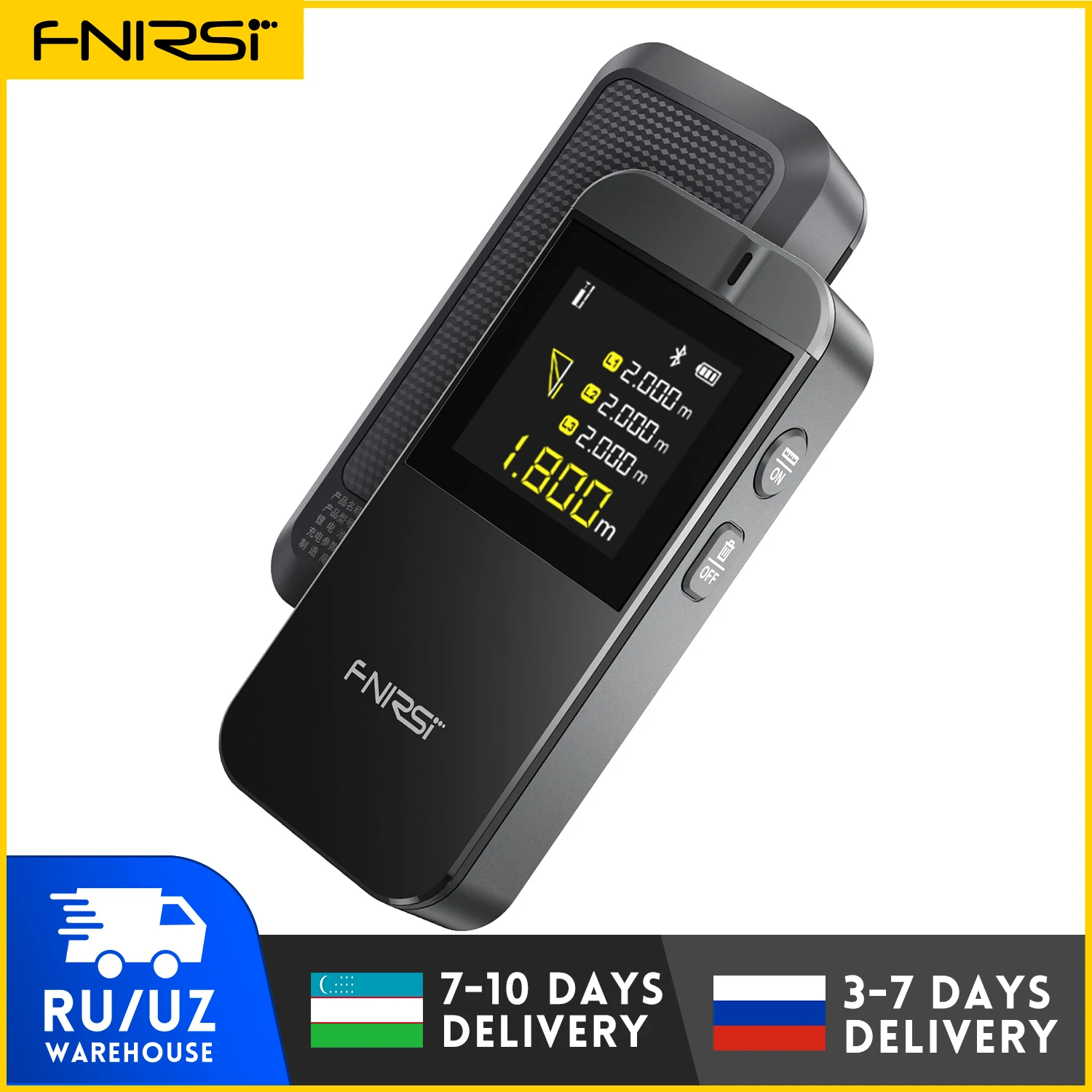 FNIRSI IR40 Digital Laser Tape - مراجعة Industrial Laser Rangefinder وسعره
