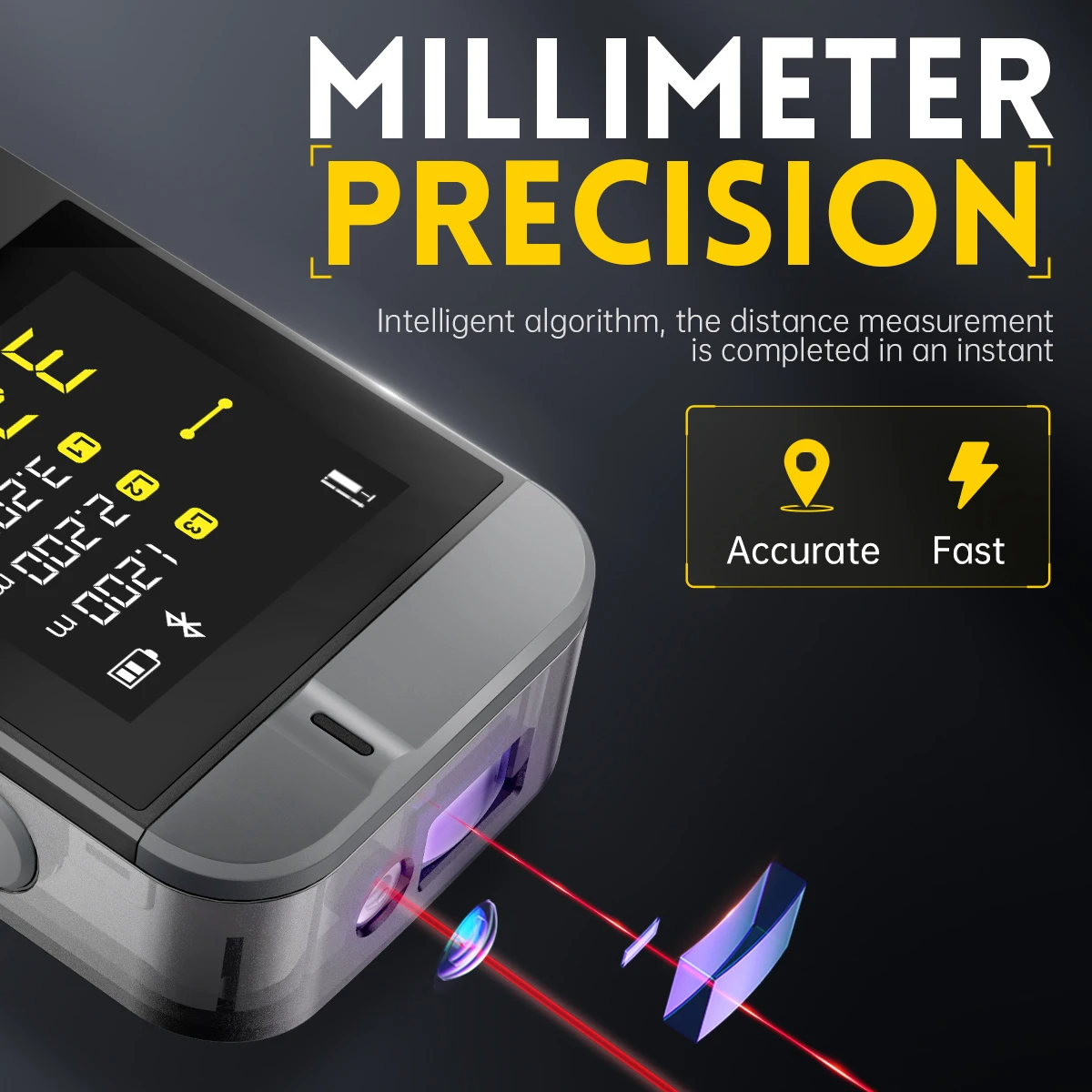 FNIRSI IR40 Digital Laser Tape - مراجعة Industrial Laser Rangefinder وسعره