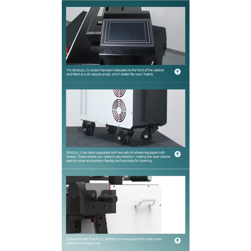 Portable Pulse Fiber 300W Lase - مراجعة Industrial Laser Cleaning Equipment وسعره