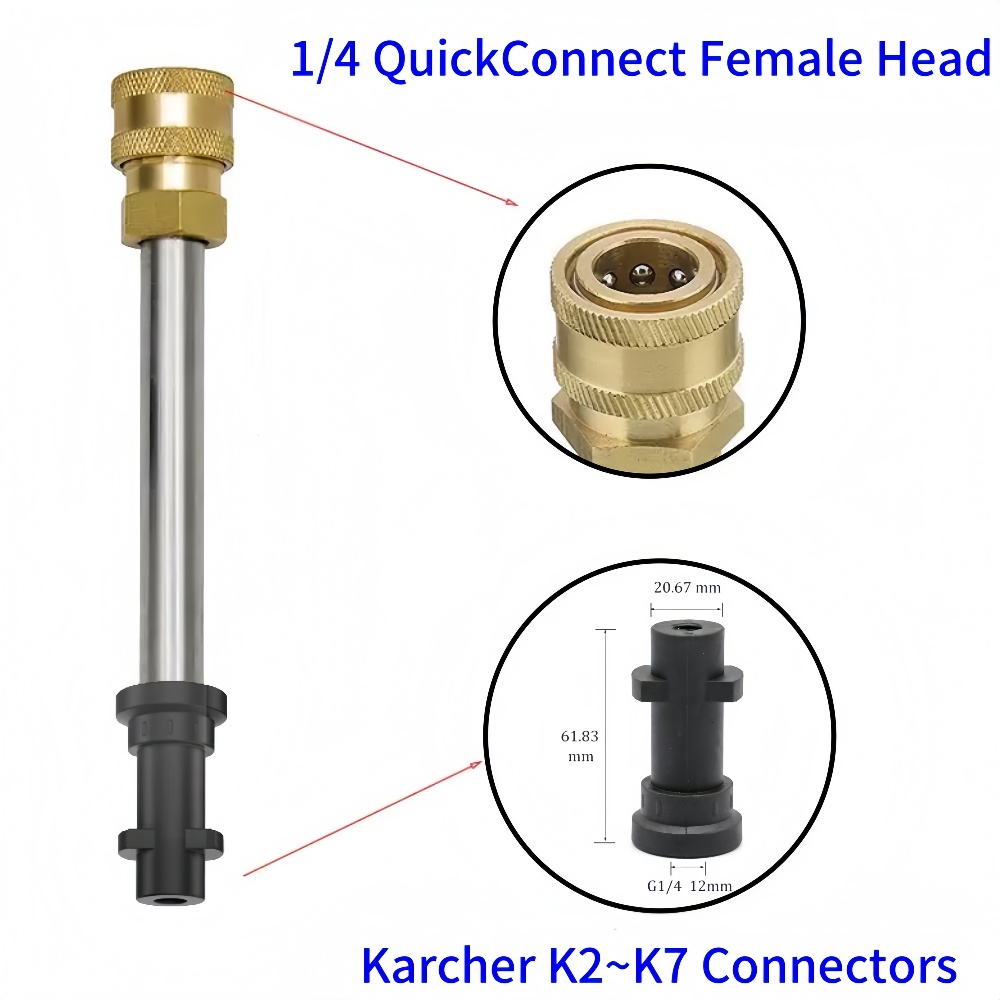 10~50cm High Pressure Washer G - مراجعة Laser Nozzle Ceramic وسعره