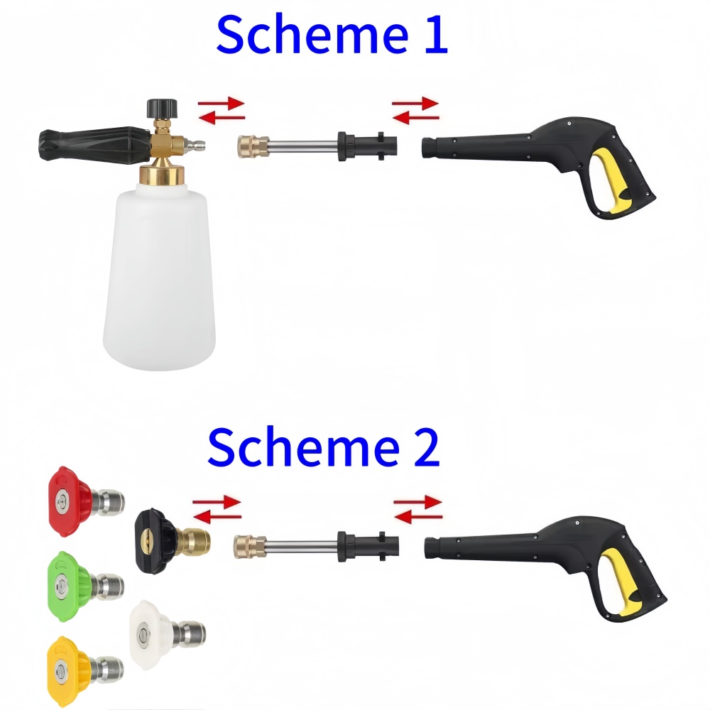 10~50cm High Pressure Washer G - مراجعة Laser Nozzle Ceramic وسعره