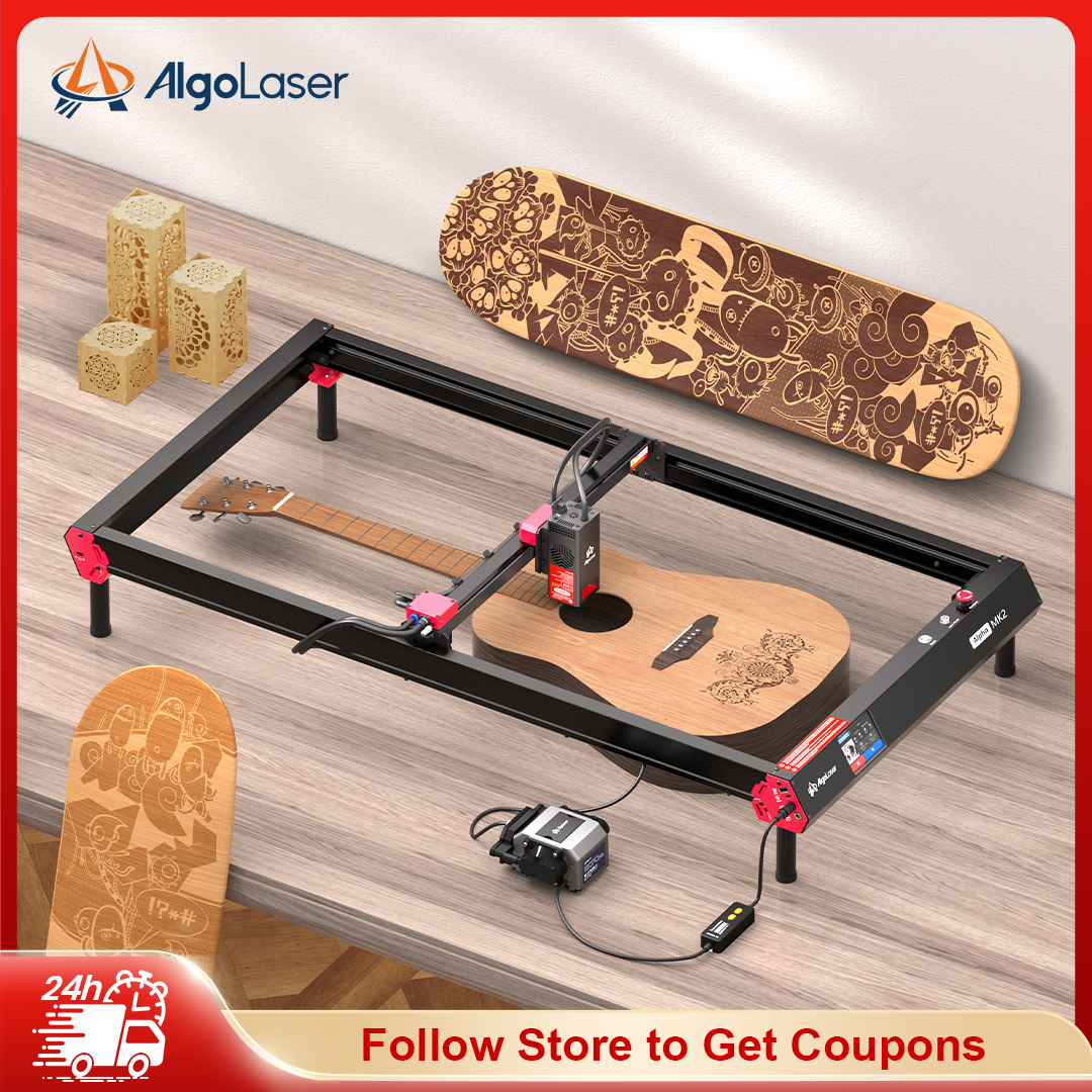 AlgoLaser Alpha MK2 20W Touch  - مراجعة Industrial Laser Equipment وسعره