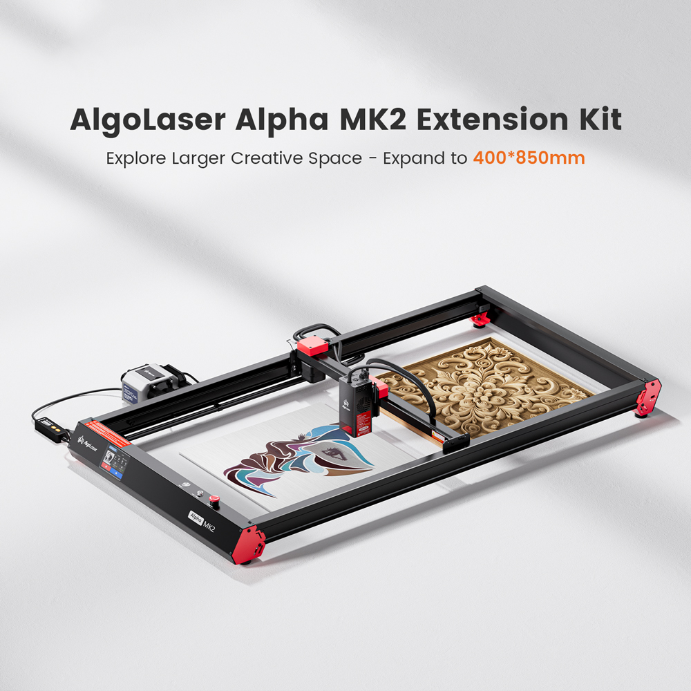 AlgoLaser Alpha MK2 20W Touch  - مراجعة Industrial Laser Equipment وسعره