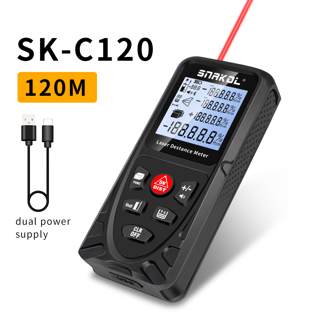SNAKOL 3-in-1 High Precision L - مراجعة Industrial Laser Rangefinder وسعره