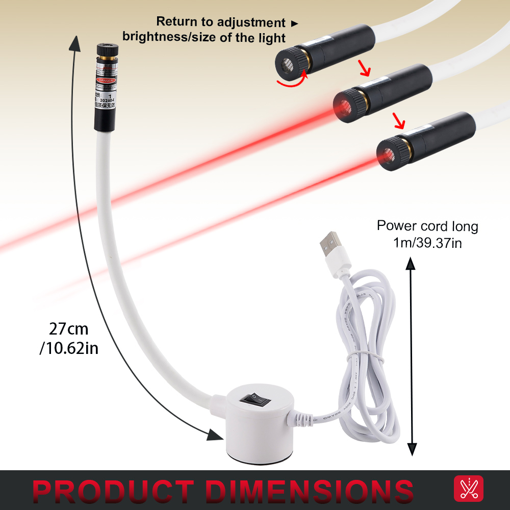 USB positioning light Infrared - مراجعة Industrial Laser Equipment وسعره