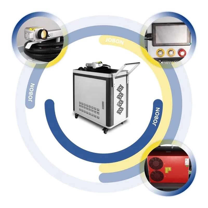 100 Watt Pulse Fiber Laser Cle - مراجعة Industrial Laser Cleaning Equipment وسعره