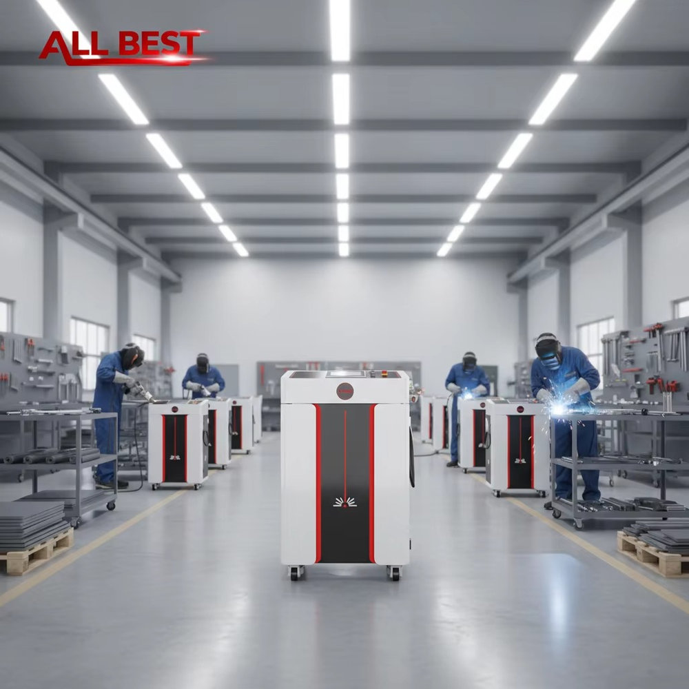 ALLBEST Best Selling 1.5KW 2KW - مراجعة Industrial Laser Cleaning Machine Price وسعره