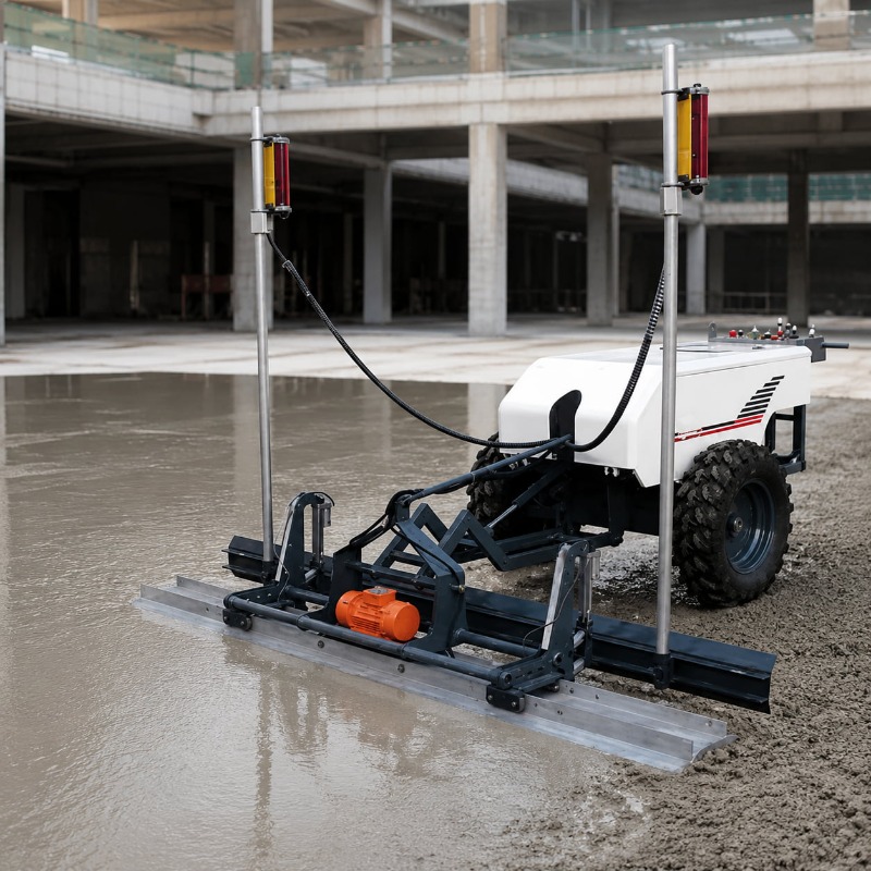 Concrete Laser Screed Leveler  - مراجعة Industrial Laser Cleaning Equipment وسعره