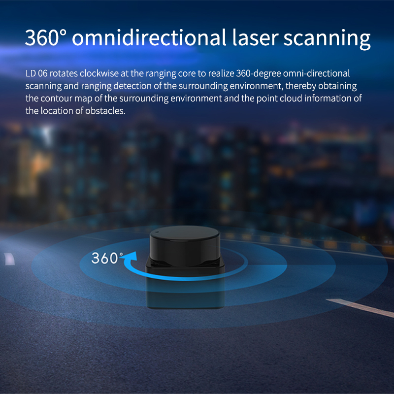 LD06 Lidar portable 360 degree - مراجعة Industrial Handheld Laser وسعره