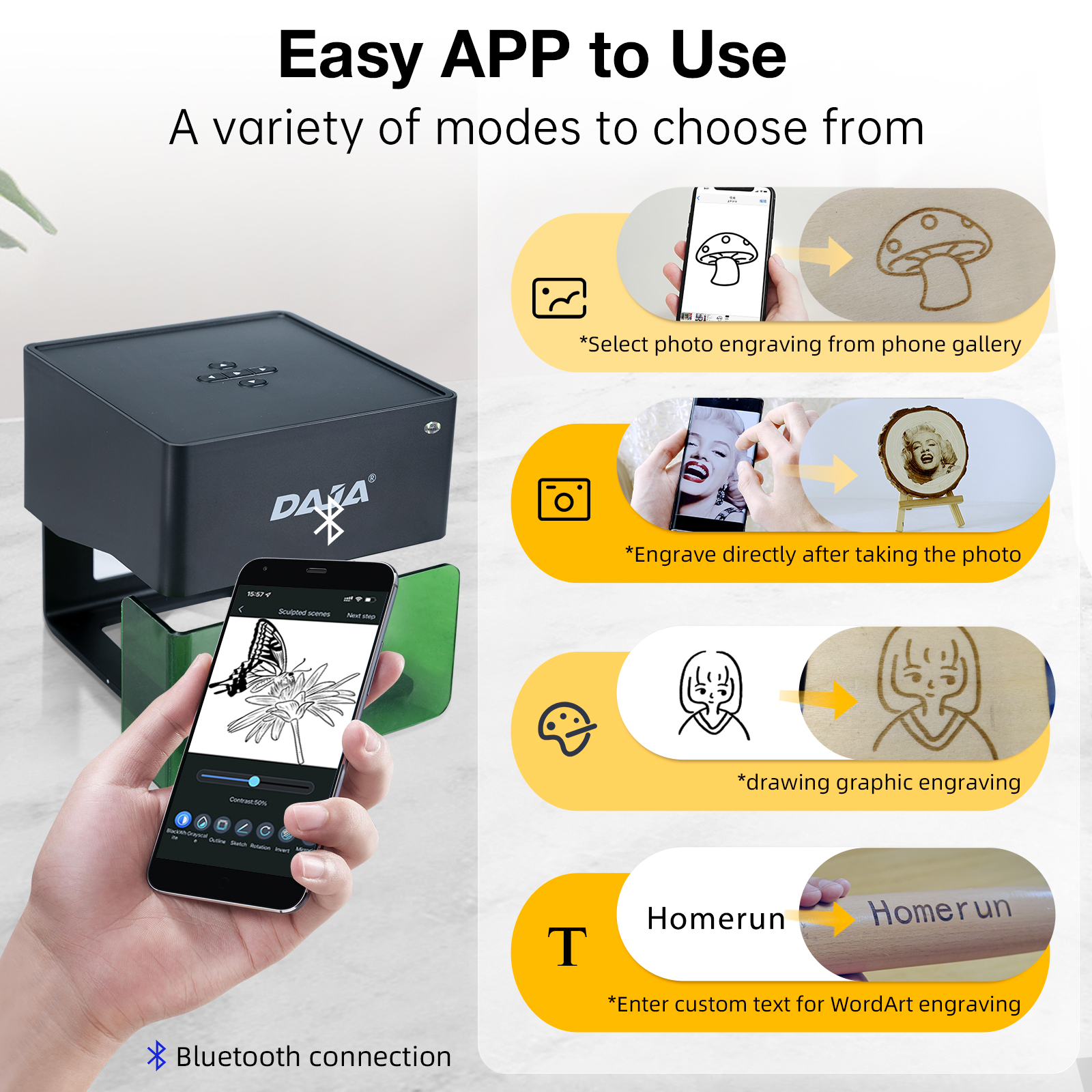 DAJA DJ6 Mini Portable Laser E - مراجعة Industrial Handheld Laser وسعره