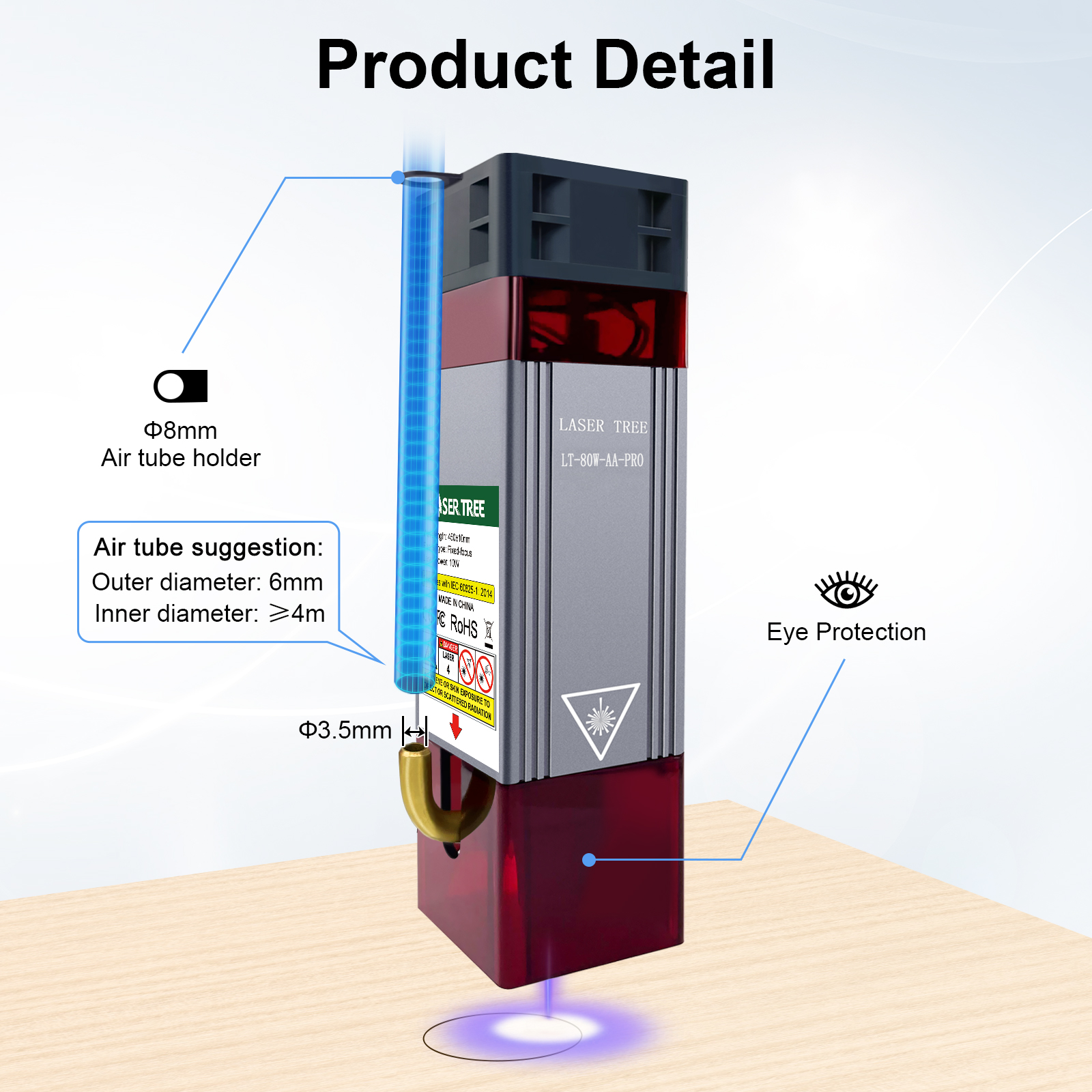 LASER TREE 10W Optical Power 8 - مراجعة Industrial Laser Equipment وسعره